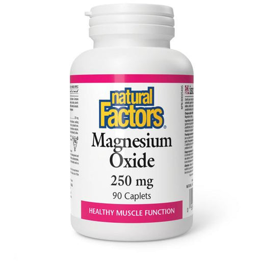 Natural Factors Magnesium Oxide 250mg | YourGoodHealth