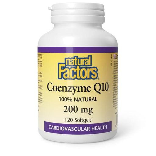 Natural Factors Coenzyme Q10 200 mg | YourGoodHealth