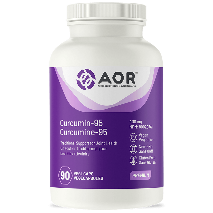AOR Curcumin 95 90capsules. For Joint Health