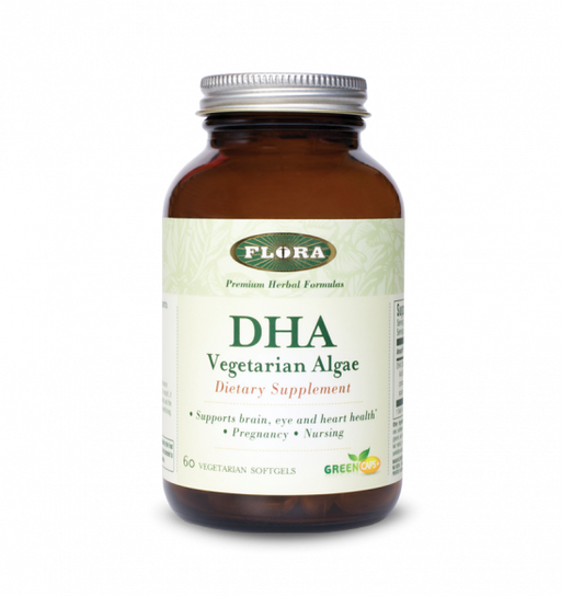 Flora DHA Vegetarian Algae 60 Capsules