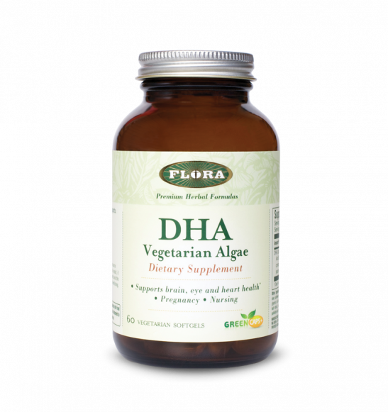 Flora DHA Vegetarian Algae 60 Capsules