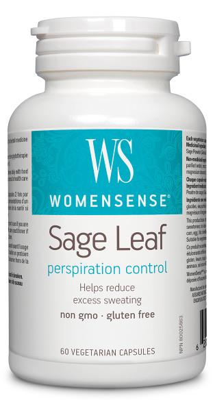 Womensense Sage Leaf  60 Caps. Helps with Excessive Sweating and Hot Flashes