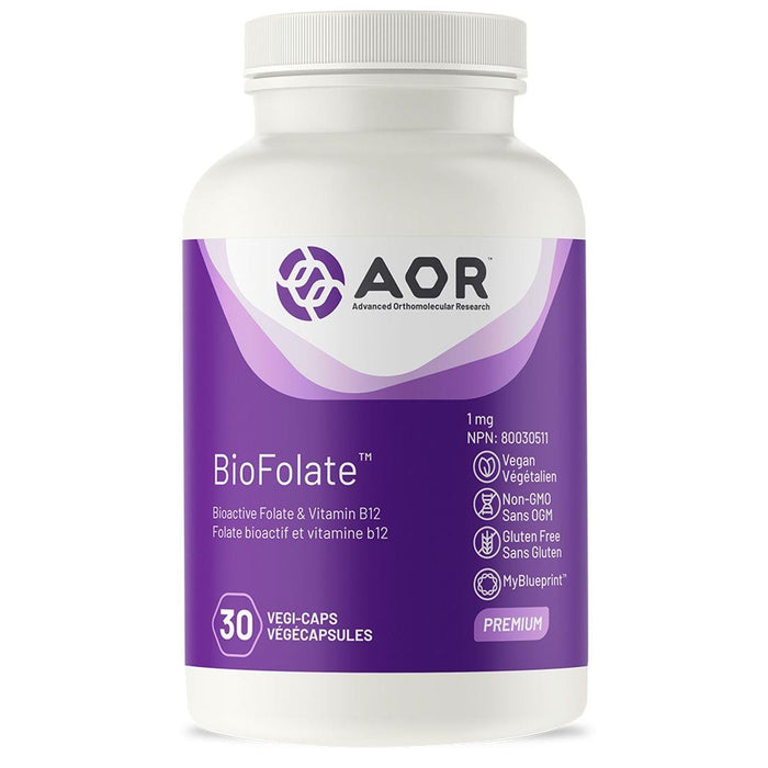 AOR Biofolate 30 capsules | YourGoodHealth