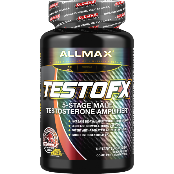 Allmax TestoFx 90 Capsules. Increases Testosterone.